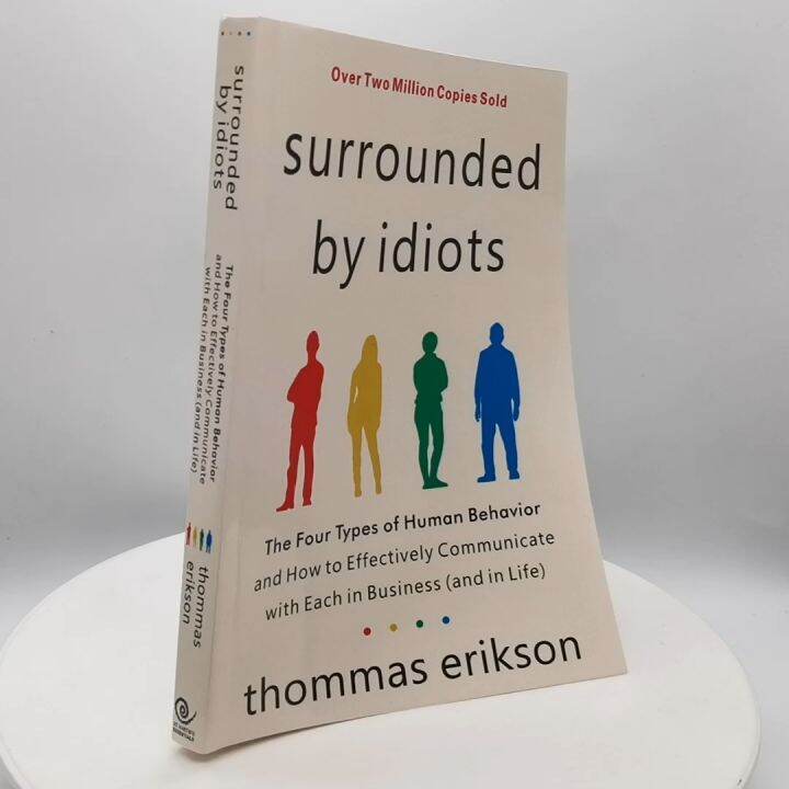 【หนังสือภาษาอังกฤษ】surrounded By Idiots By Thomas Erikson หนังสือพัฒนา