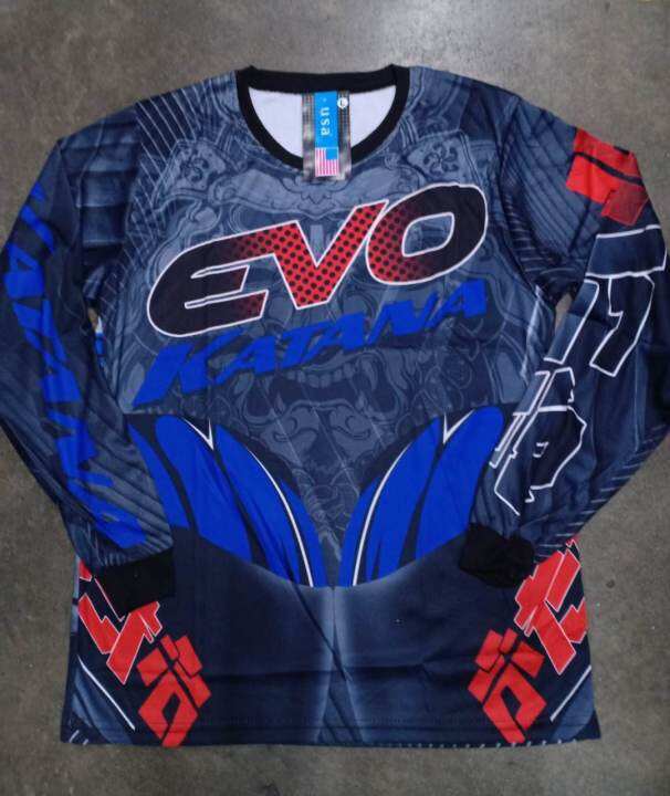 Evo Motorcycle jersey longsleeve in full sublimation print Lazada PH