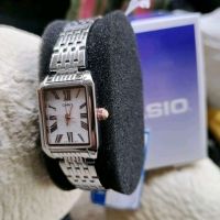 CASIO รุ่น LTP-TW101D-7AVDF นาฬิกาผู้หญิง สายสเตนเลส