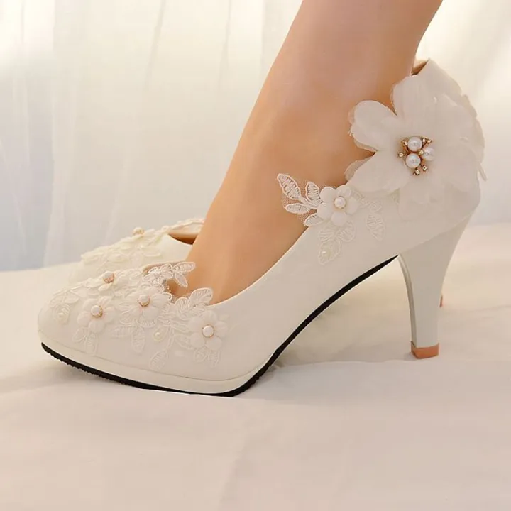 large size womens wedding shoes