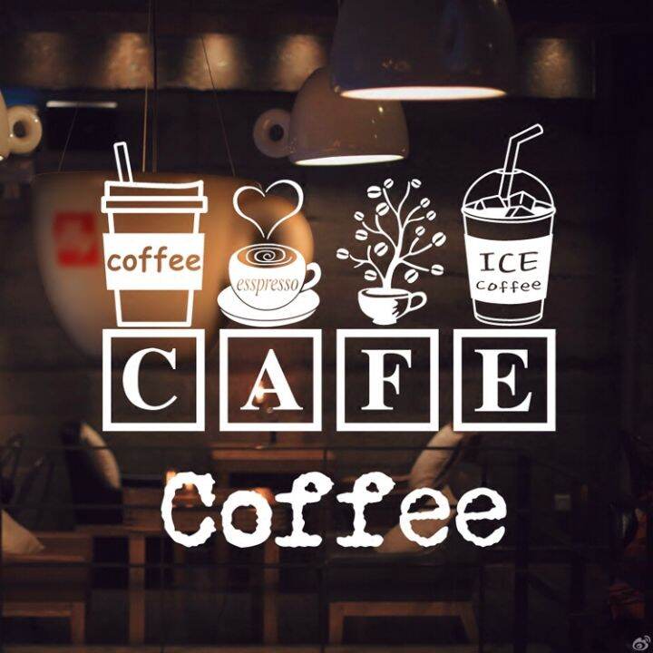Coffee Cup European-Style Casual Restaurant Creative Wall Decoration