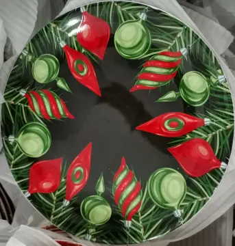 Christmas dessert plates sale