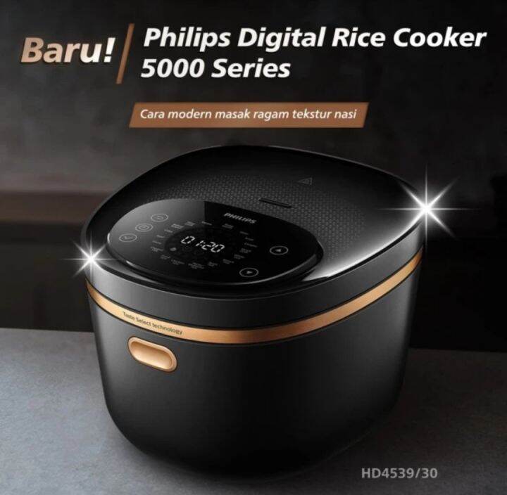 Philips Digital Rice Cooker 5000 Series HD4539/30 HD 4539 HD4539 ORI