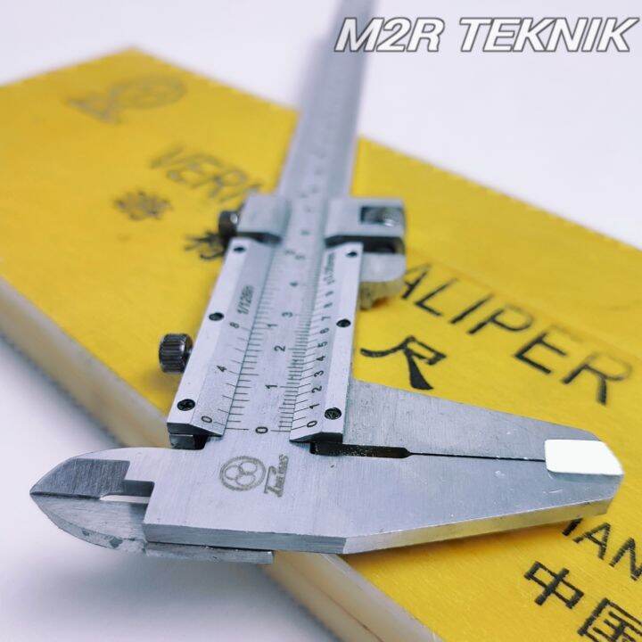 Sigmat Vernier Caliper TRICLE BRAND 8 Inch jangka Sorong manual