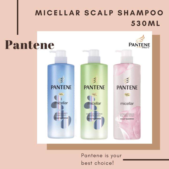 Pantene Micellar Shampoo 450ml Lazada