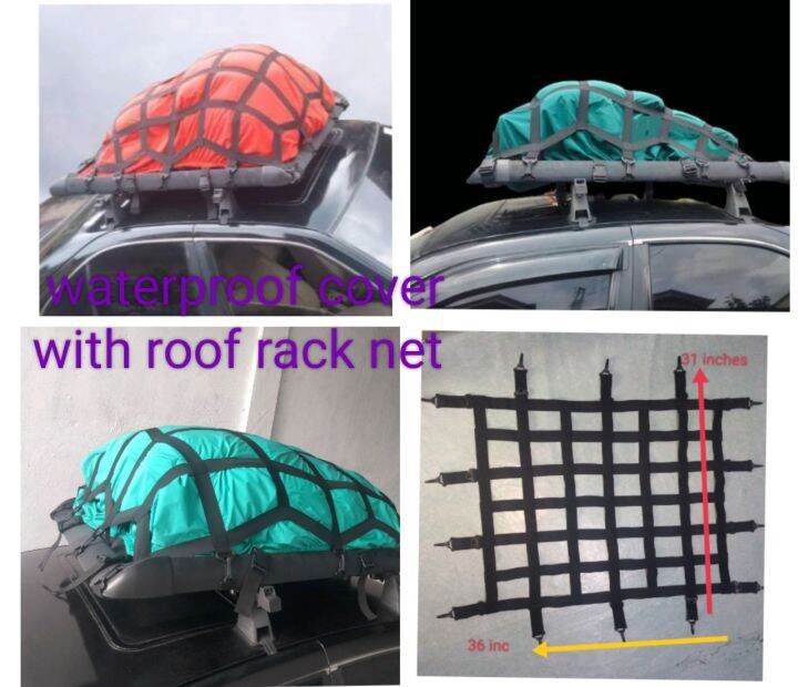 roof rack net with water proof cover Lazada PH