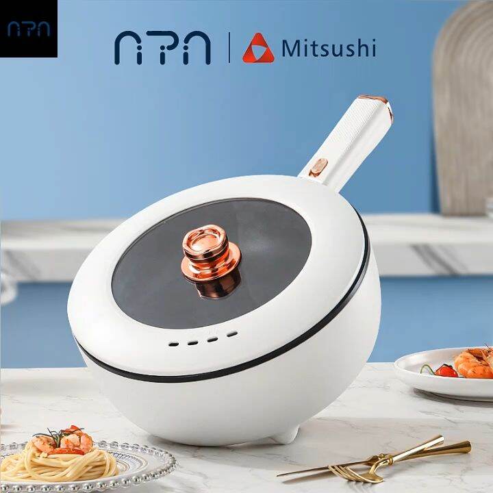 Nipiin MultiFunction Electric Cooker With Steamer Large Capacity