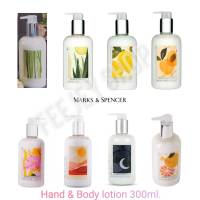 m&amp;s hand &amp; body lotion natural s ingredients โลชั่นบำรุงผิวกาย 300ml.