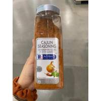 Cajun Seasonning ( McCormick Brand ) 510 G. เครื่องปรุงรสสูตรเผ็ด ชนิดผง ( แม็คคอร์มิค คาจัน ซีซันนิ่ง )