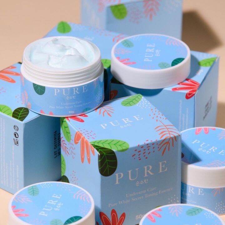 ของแท้-pure-underarm-care-ครีมเพียว-ครีมทารักแร้-ของแท้พร้อมส่ง