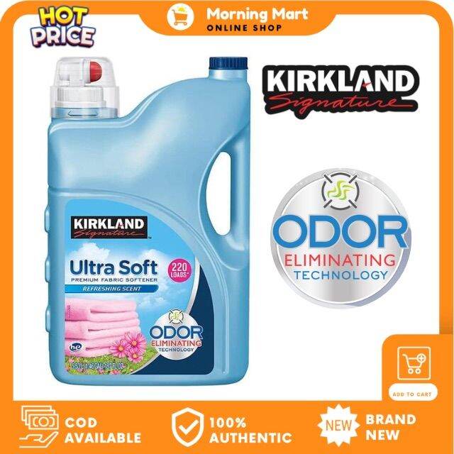 Kirkland Signature Ultra HE Liquid Fabric Softener 22 Loads 187oz