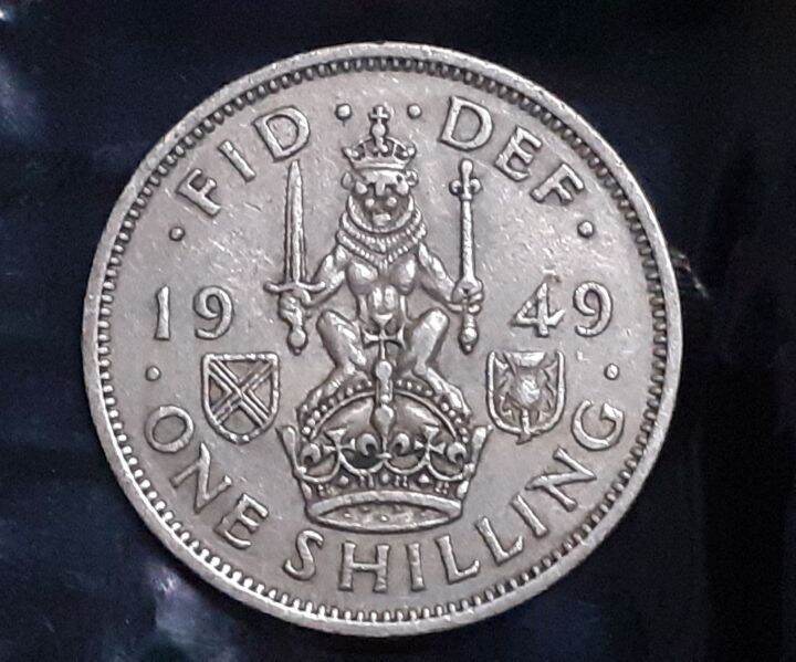 1949 Great Britain 1 Shilling Scottish Coin Lazada 0361