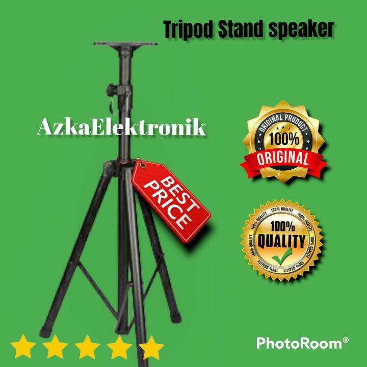 stand speaker/tripod speaker/speaker stand (1pcs) Lazada Indonesia