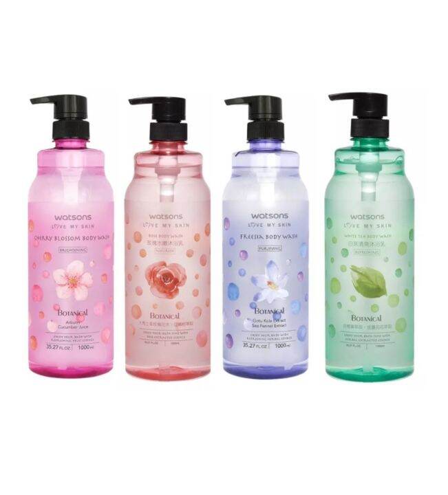 Watson Botanical Body Wash 1L Lazada
