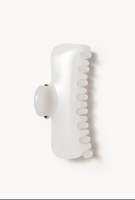 Undohairware 4" Claw Clip Milkglass