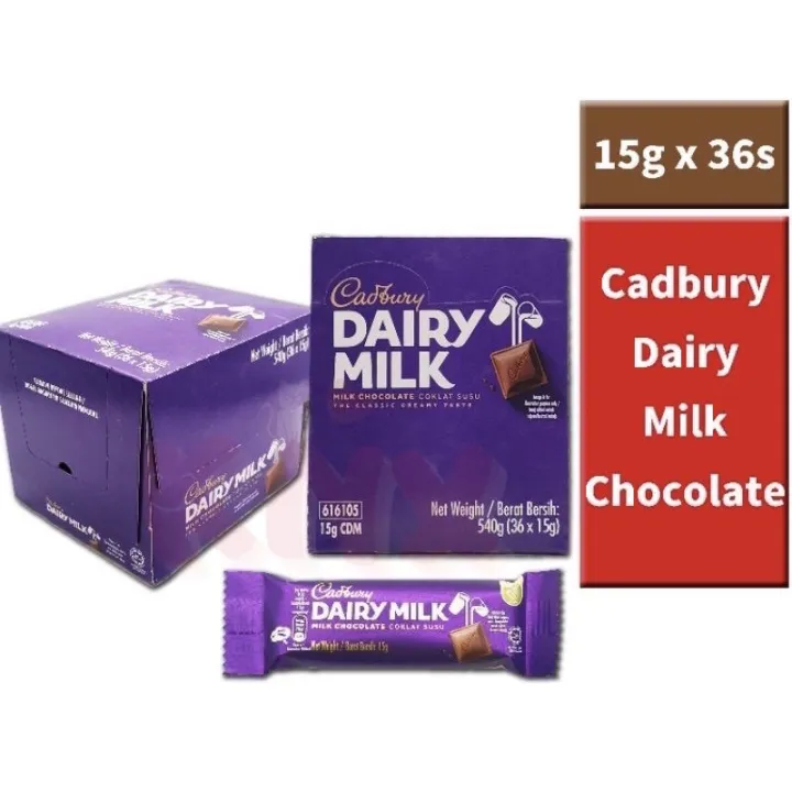 Cadbury Dairy Milk Chocolate / Cadbury Dairy Milk Oreo 36’s X 15g Lazada