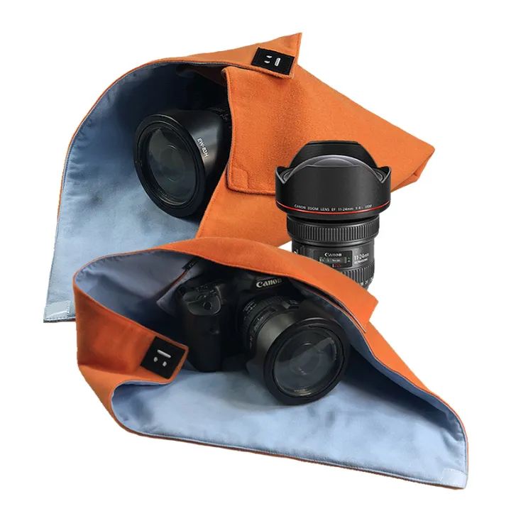 Dustgo Magic Square Folding Cloth Camera Bag SLR Cleaning Package