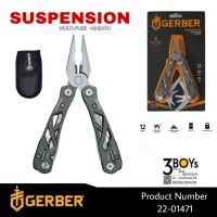 คีม GERBER รุ่น SUSPENSION 12 Tool ของแท้ หัวคีมแบบฝังสปริงค์ให้ใช้งานสะดวก พร้อมกระเป๋าผ้าไนล่อน