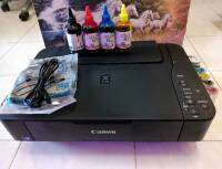 เครื่องพิมพ์มือสอง CANON รุ่น PIXMA MP237 ติดแทงค์ ปริ้น สแกน Copy พร้อมใช้ เทสก่อนจัดส่ง