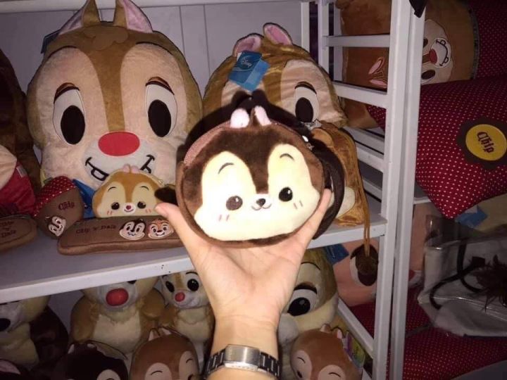 กระเป๋าตังค์chip&dale ใส่เหรียญ 5”