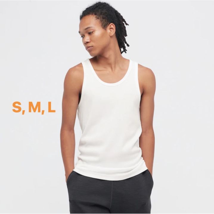 Dry Ribbed Tank Top  UNIQLO US