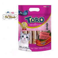 ขนมแมว Toro Toro รสปลาทูน่า แพ็คสุดคุ้ม ขนาด30g.x14ซอง