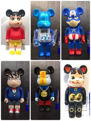 มาใหม่จ้า !! Bearbrick 400% - แบร์บริคคอวส์ หมีแบร์บริค มีให้ เลือก 6 แบบ ขนาดความสูง 28 ซม. สินค้าพร้อมกล่อง