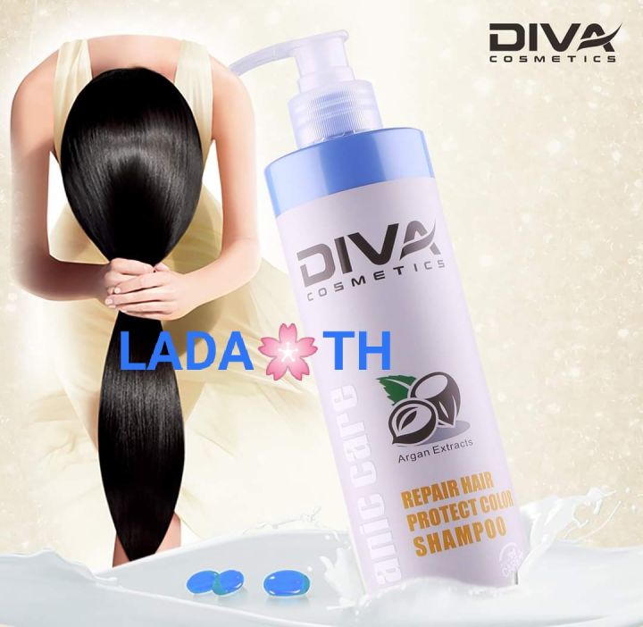 ขายดีอันดับ-1-แชมพูดีว่า-diva-cosmetics-repair-hair-protect-colour-shampoo-500-ml