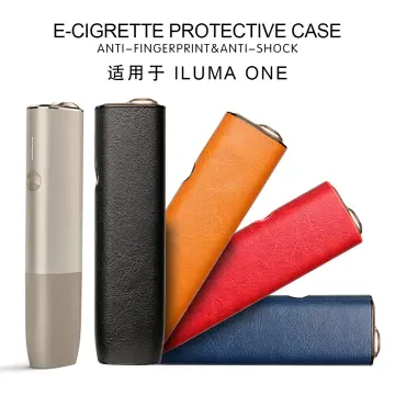 For IQOS ILUMA E-cigarette Portable Leather Protective Case Drop