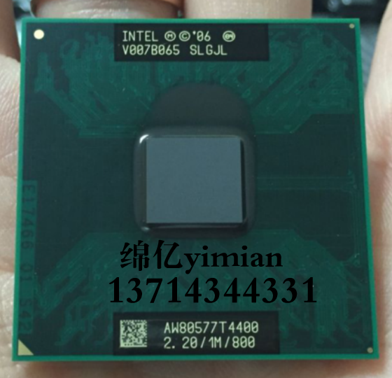 T4400 Slgjl 2.2/1M/800 Notebook CPU PM965/Gm45 Original Official ...