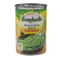 บงดูแอล ถั่วฝักแฮริคอทเขียวกระป๋อง
Bonduelle Green Haricot In Brine 400g.