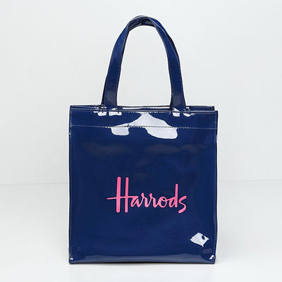 harrods-กระเป๋าช้อปปิ้ง-pvc-กันน้ำความจุขนาดใหญ่กระเป๋าใส่ปิ่นโตลายตัวอักษรกระเป๋าสะพายไหล่แบบหิ้ว