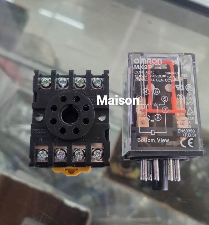Omron Relay MK2P 12VDC Plus socket Lazada Indonesia