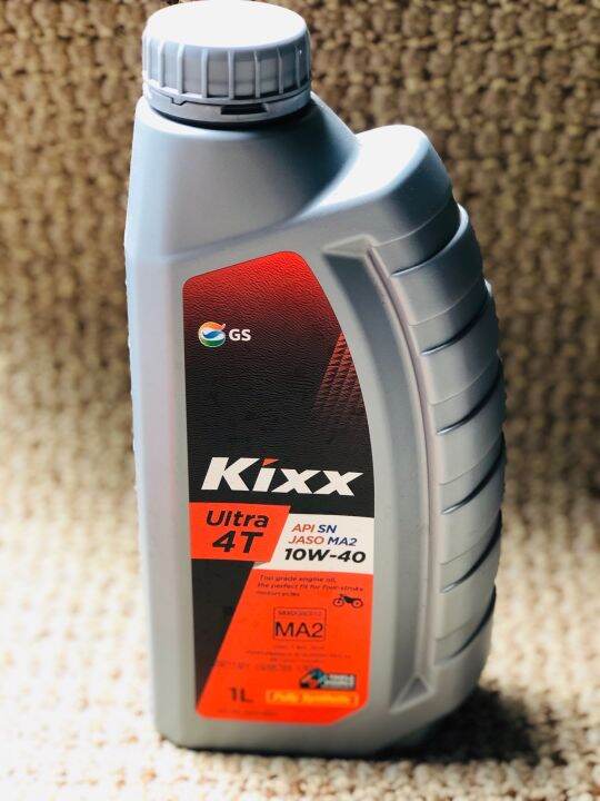 KIXX ULTRA 1.LITER 4T 10W-40 FULLY SYNTHETIC ( ORIGINAL ) MANUAL ...
