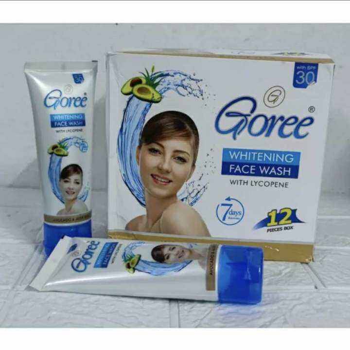 Goree Whitening Face Wash with Lycopene (70 ml) Lazada