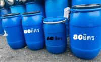 ถังพลาสติก 80 ลิตร ใส่น้ำใส่ของถังสะอาดมาก ขนาดกำลัง ดี