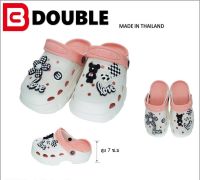 รองเท้าหัวโตติดอะไหล่ยี่ห้อdoubleรุ่นte3111-2size35-40คละสี