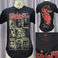 ?Slipknot เสื้อวง งานลิขสิทธิ์แท้ นำเข้า-UK ป้ายปั้มคอ ของแท้?