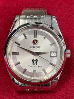 RADO ม้าเขียว 25 Jewels Green Horse Automatic ตัวเรือนสแตนเลส นาฬิกาผู้ชาย มือสองของแท้