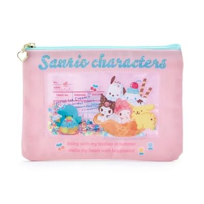 กระเป๋าใส่เครื่องเขียน ขนาด 22×1×15cm // PVC 💜 ซานริโอ Sanrio