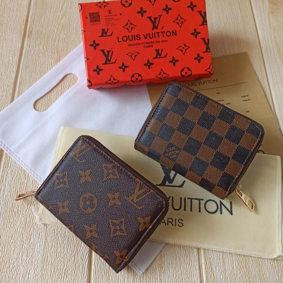 DOMPET MINI LIPAT LV FREE BOX