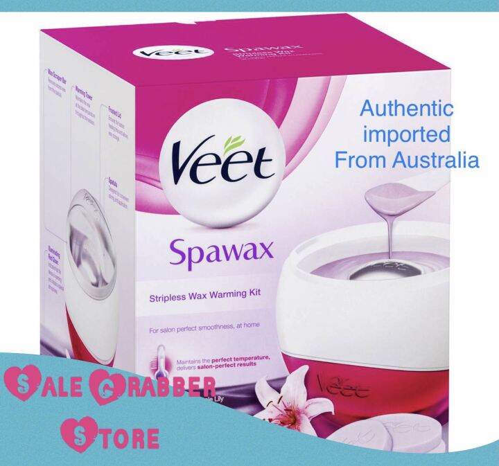 Veet Spawax Stripless Wax Warming Kit 150g Lazada PH