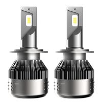 ไฟหน้ารถ LED h7h1h4h9h11ไฟตัดหมอกแบบสปอร์ตไลท์สว่างพิเศษ12V หลอดไฟ LED ปรับแต่งแสงใกล้และไกล