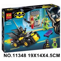 ของเล่นตัวต่อเลโก้LEGO Superheroes Batman The Riddler Bank Robbery 76137 Assembling Building Block Toys 11348