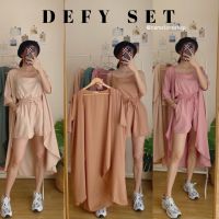 ?BS?DEFY SET ชุดเซต3ชิ้นสุดคุ้ม ใส่ได้ทุกโอกาส ผ้าใส่สบายมาก