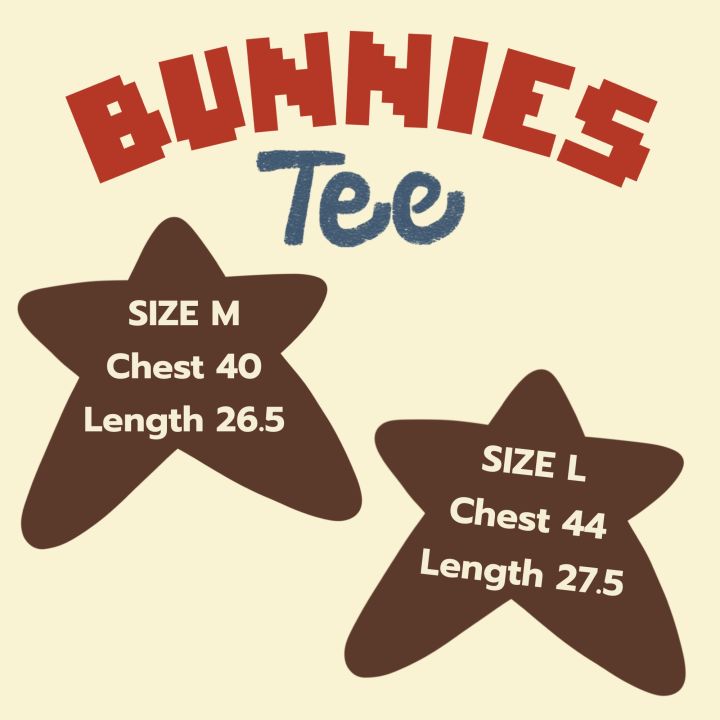 orangebaskets-เสื้อยืดโอเวอร์ไซส์-รุ่น-bunnies-tee