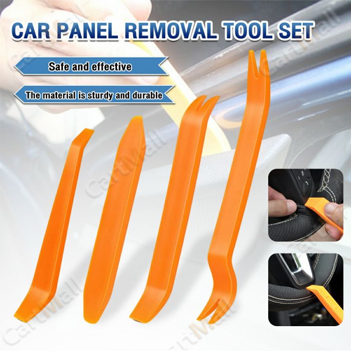 Car Audio Disassembly Door Panel Buckle Pry Repair Remover Tools Kits  4PCS/Set