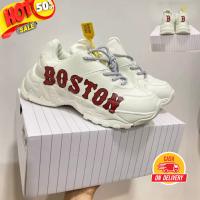 ?✨ถูกที่สุด!!มาแล้วค่ะพร้อมส่ง New MLB BOSTON  รองเท้ากีฬารองเท้าอเนกประสงค์  สูง 6CM. พร้อมกล่อง+ถุงกระดาษ