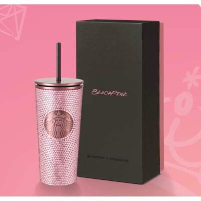 พร้อมส่ง STARBUCKS Blackpink Bling Cold cup 16 oz. รุ่น LISA