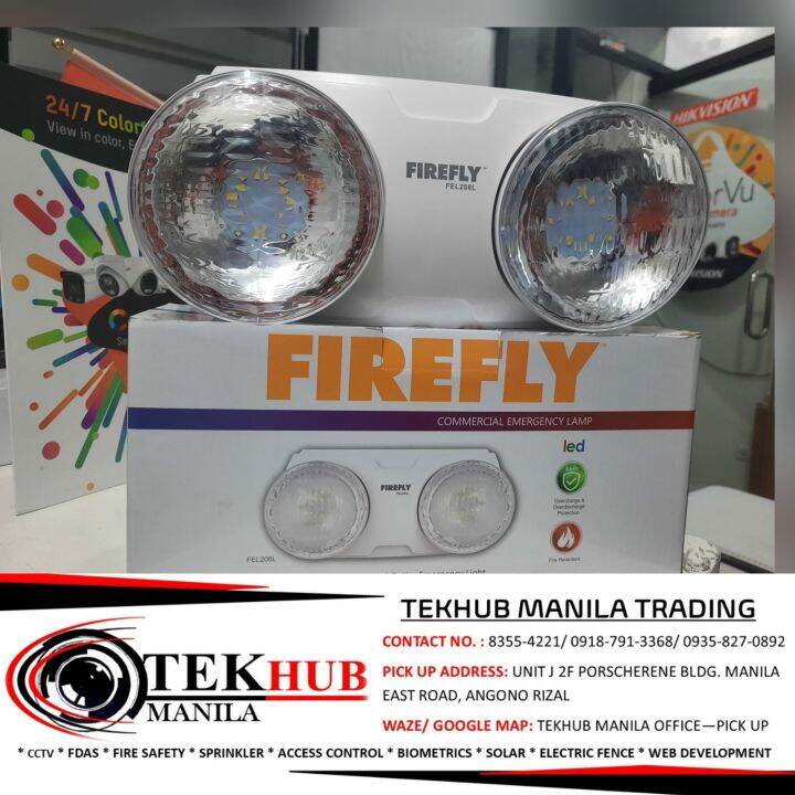 Firefly Emergency light FEL208L Lazada PH
